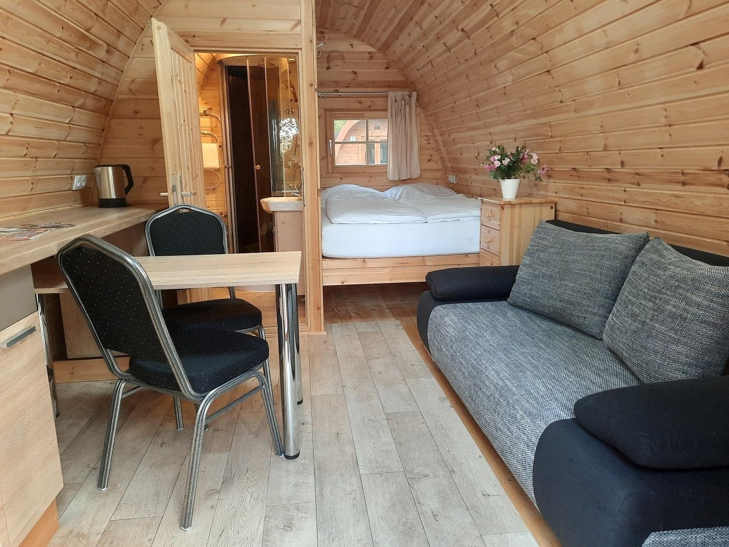 09 Premium Camping Pod "Hambuger Hallig" Silberstedt Luaran gambar