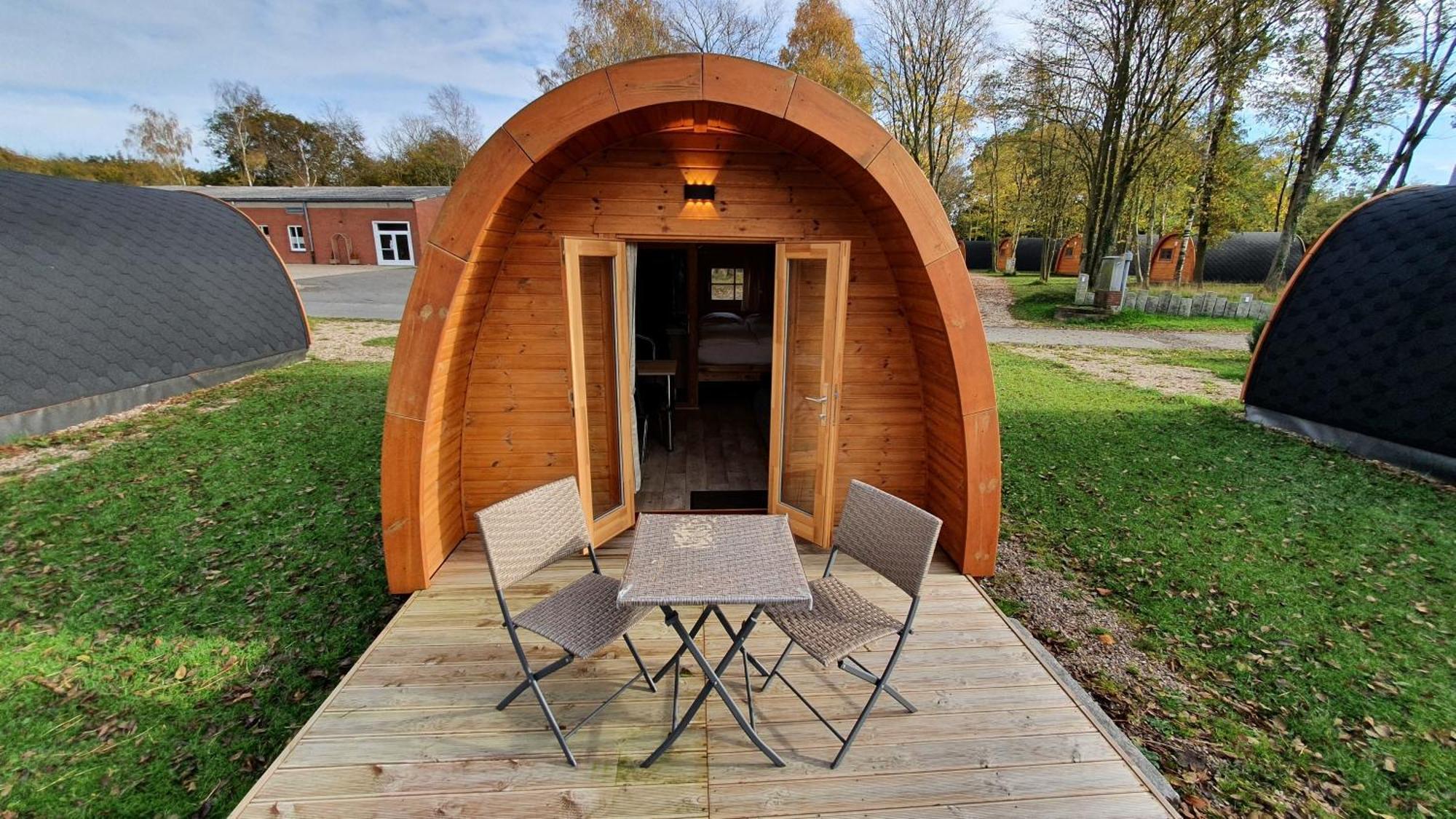 09 Premium Camping Pod "Hambuger Hallig" Silberstedt Luaran gambar